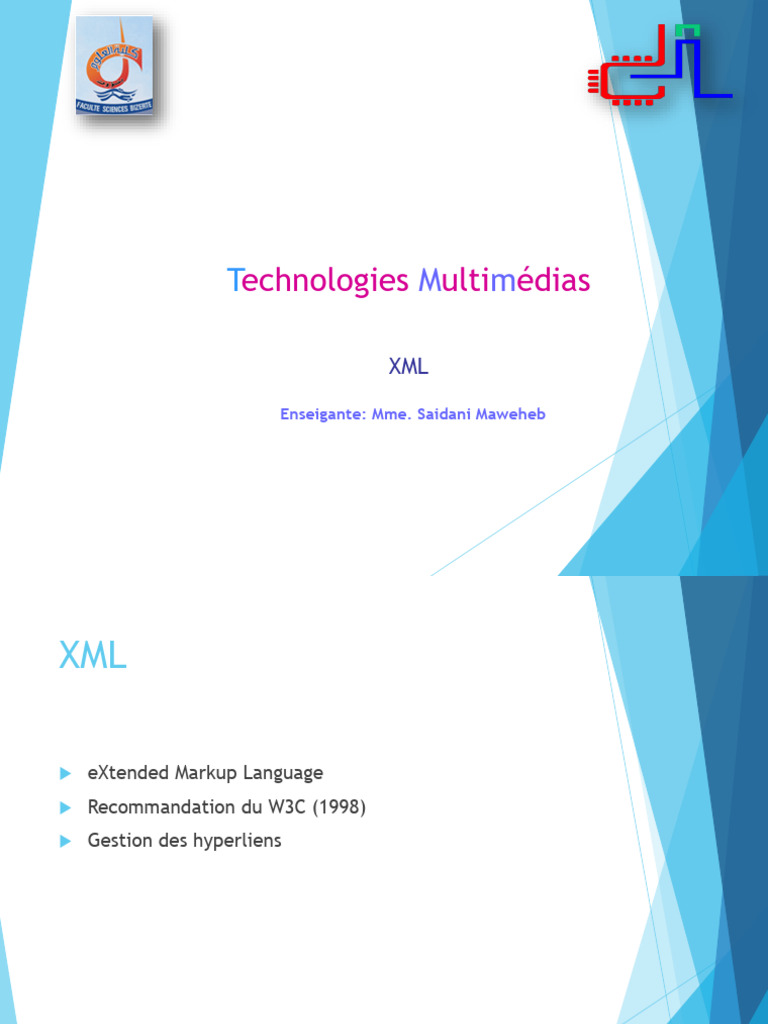 Introduction à XML 2024 | PDF | XML | Html