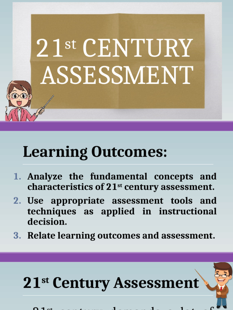 21st CENTURY ASSESSMENT | PDF | Learning | Intelligence