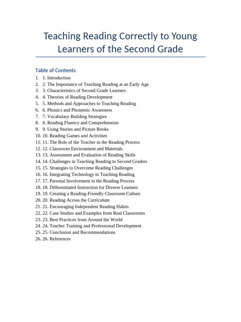 Teaching Reading Course Paper | PDF | Learning | Neuroscience