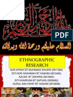 Ethnographic Research