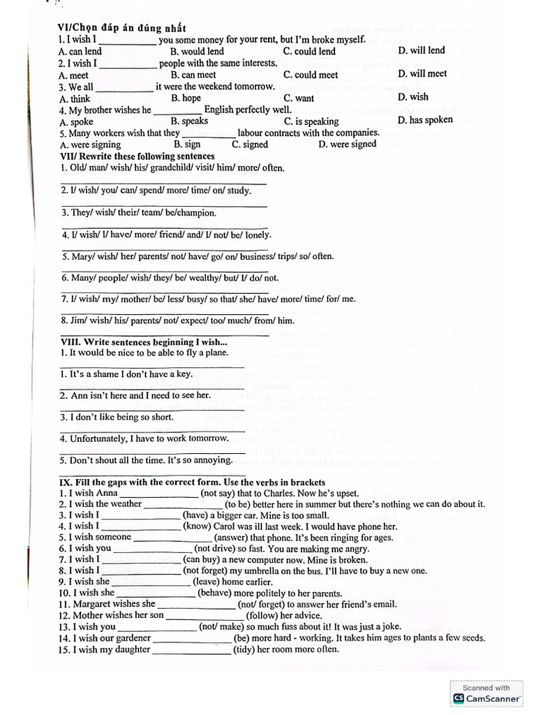 Wish | PDF