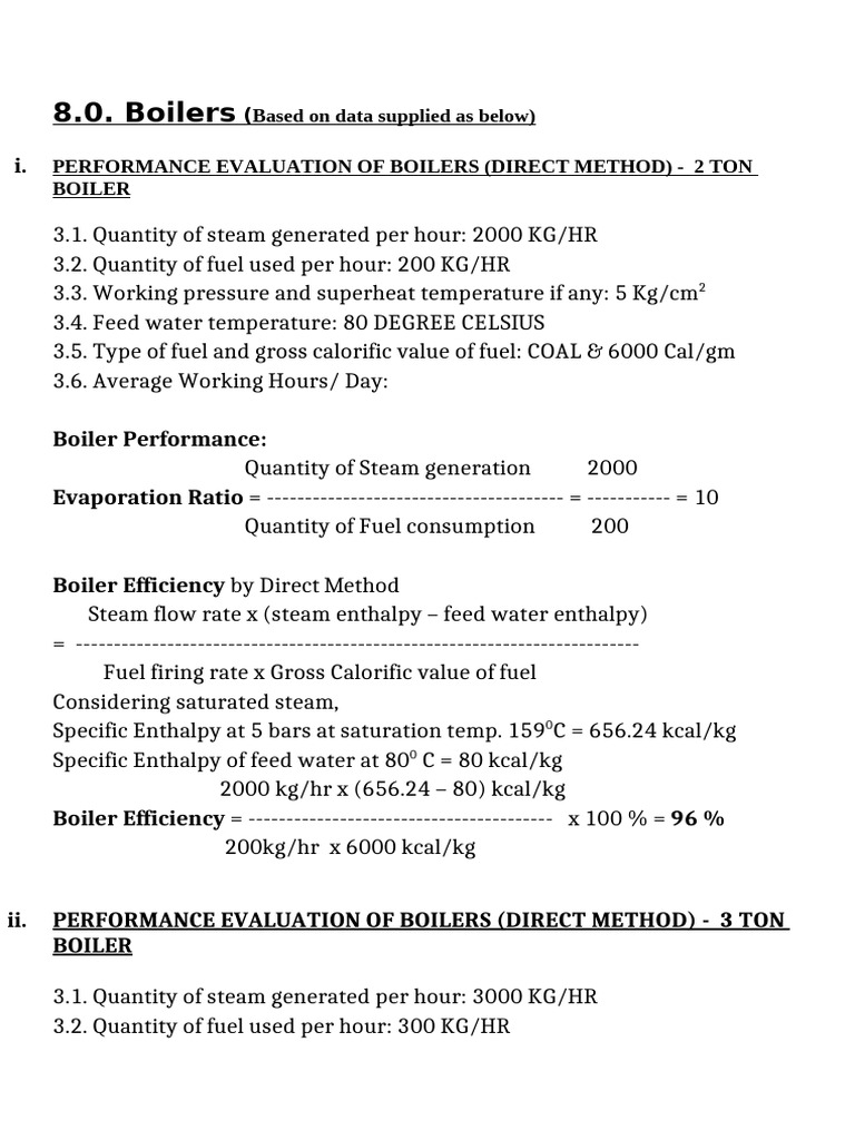 3 Ton Boiler Fuel Consumption Analysis | PDF | Boiler | Combustion