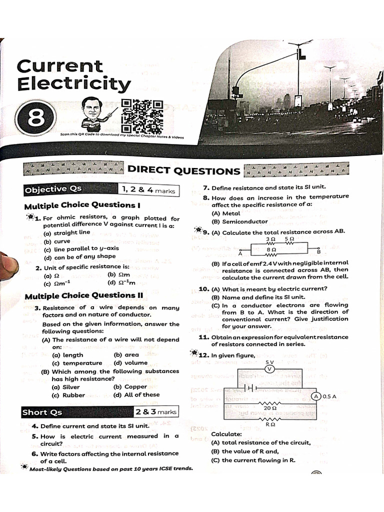 T Electricity Worksheet | PDF