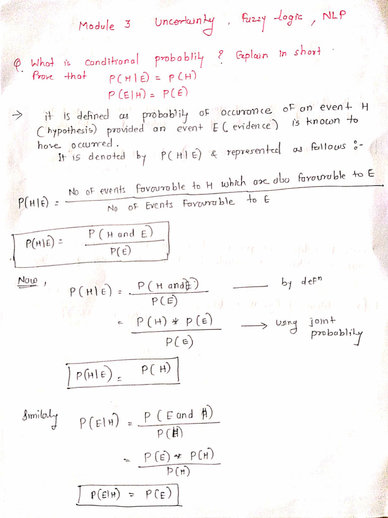 Module 3 Uncertainty | PDF