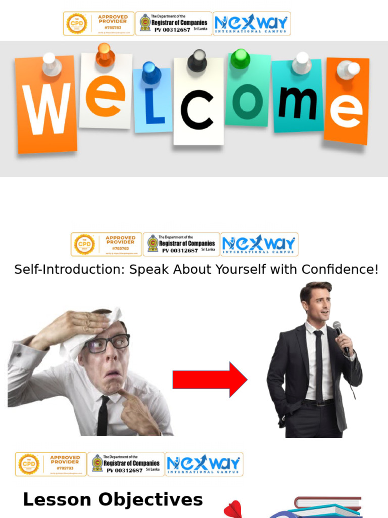 Confident Self-Introduction Guide | PDF