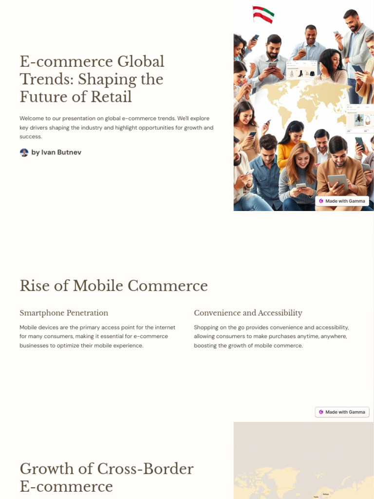 E-commerce Trends Shaping Retail Future | PDF | E Commerce | Augmented ...