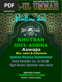 KHUTBAH IDUL ADHA 2025
