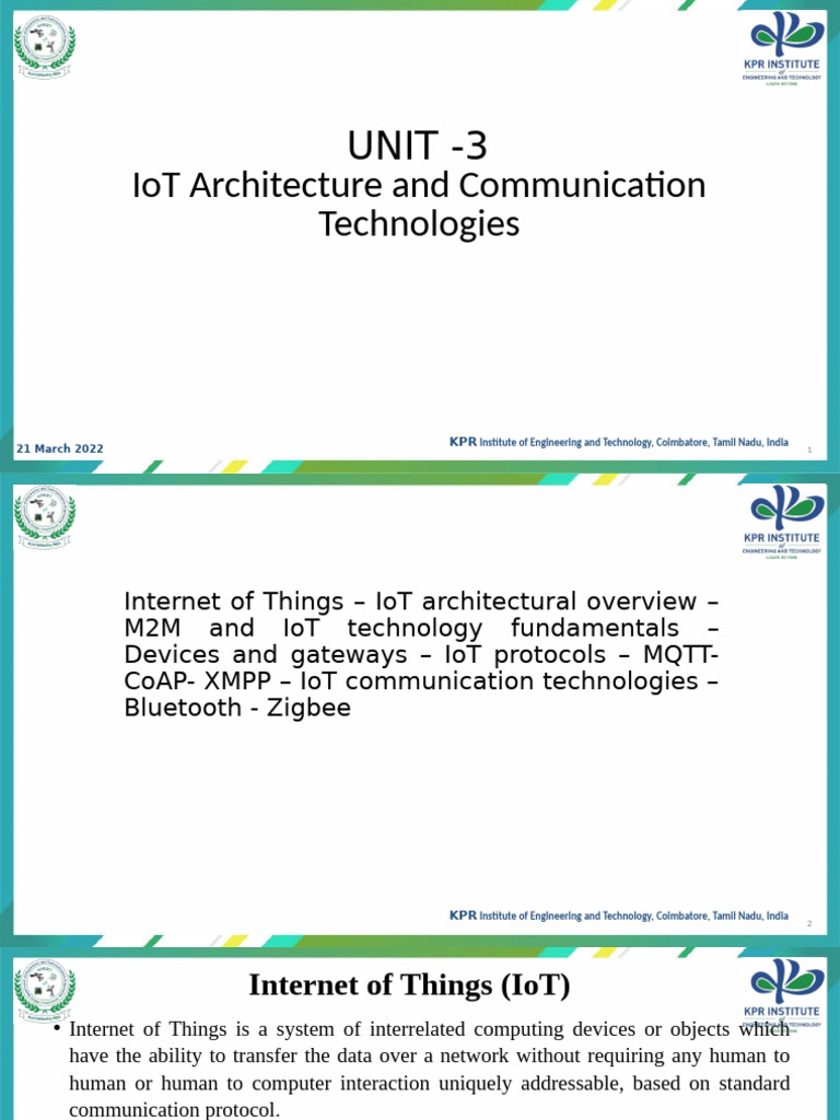 IoT Protocols Overview and Diagram | PDF | Internet Of Things | Computing