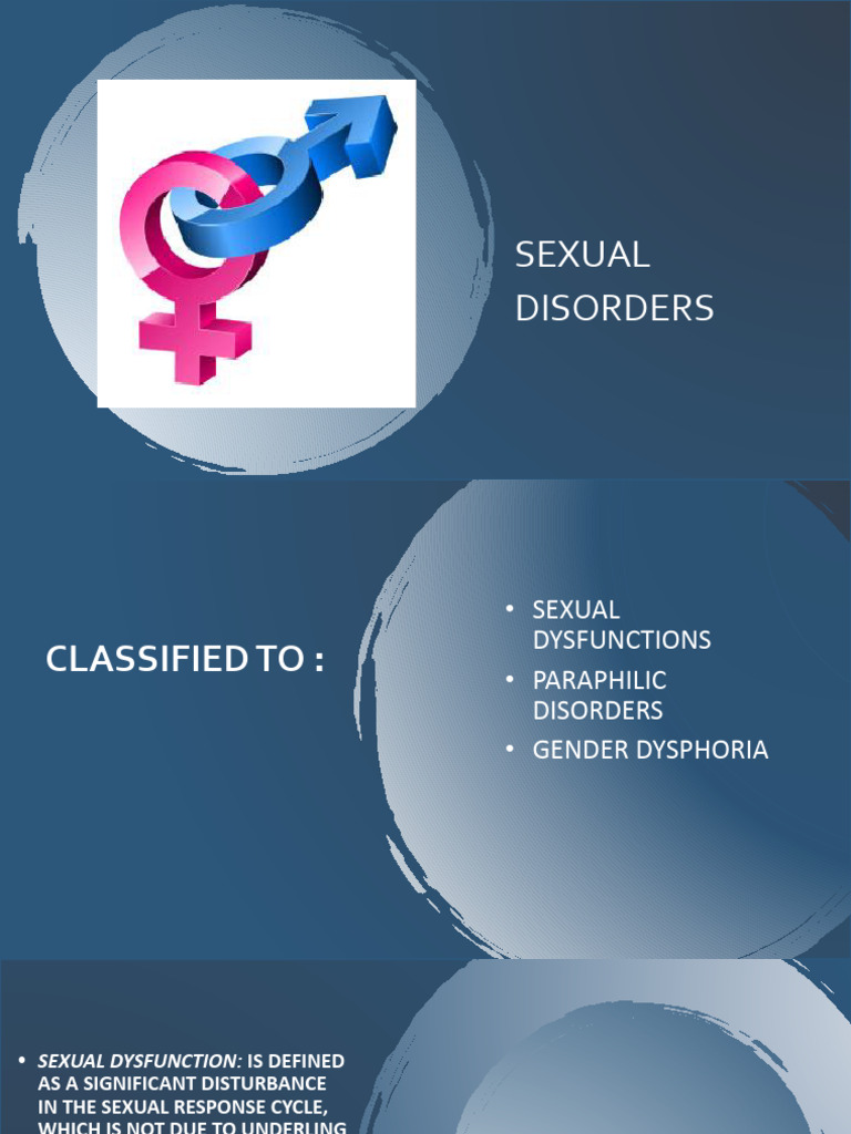 Overview of Sexual Disorders and Dysfunctions | PDF | Sexual ...