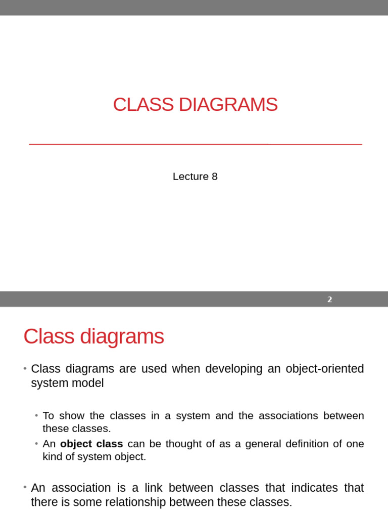 Understanding UML Class Diagrams | PDF | Class (Computer Programming ...