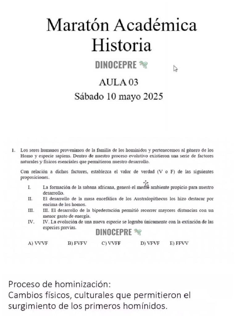 3era Maratón - Letras - Historia | PDF