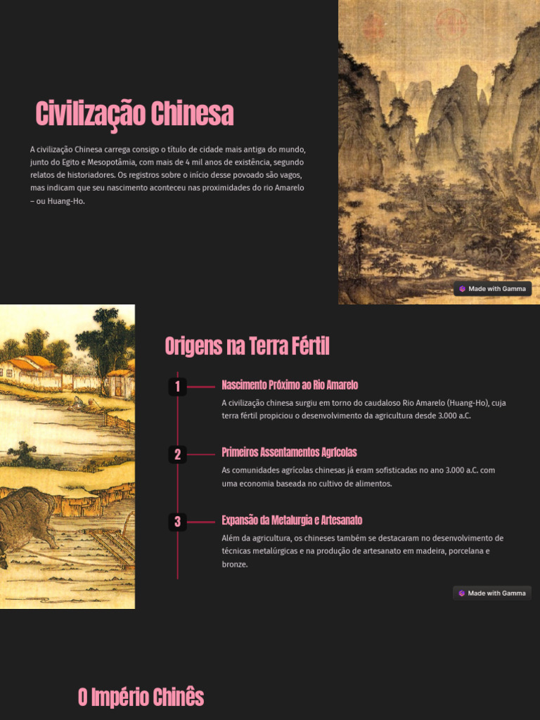 Resumo da Civilização Chinesa | PDF | História da China | China