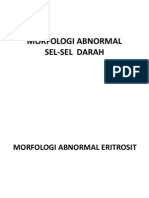 Morfologi Abnormal Sel Darah