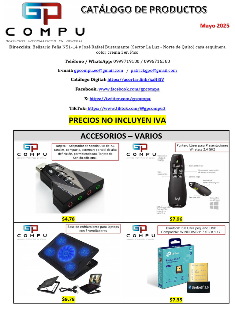 Catalogo | PDF | Ingeniería Informática | Informática