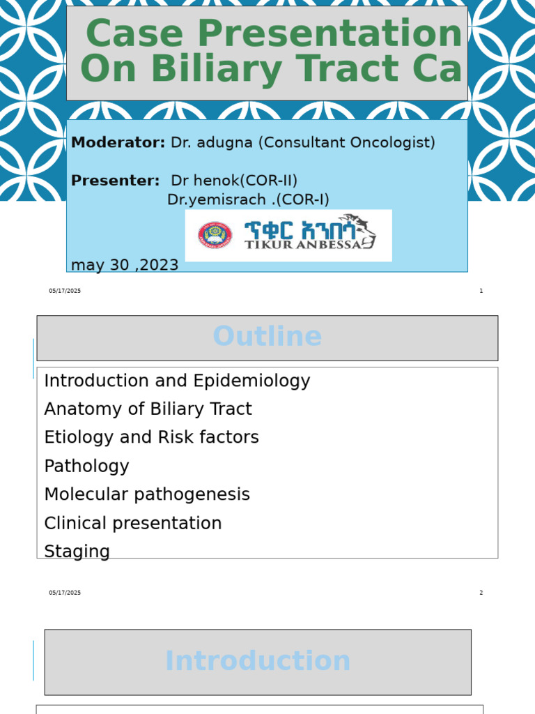 Overview of Biliary Tract Cancer | PDF | Liver | Gallbladder