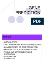 Gene Prediction