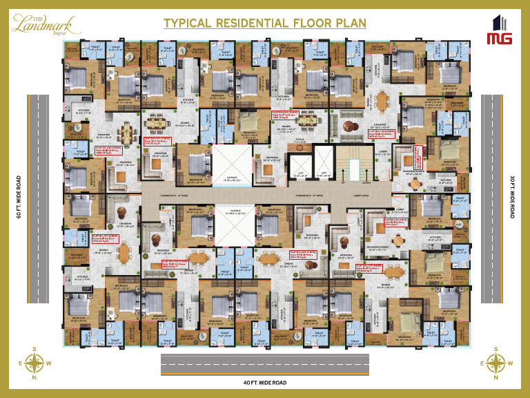 Floor Plan The Landmark | PDF