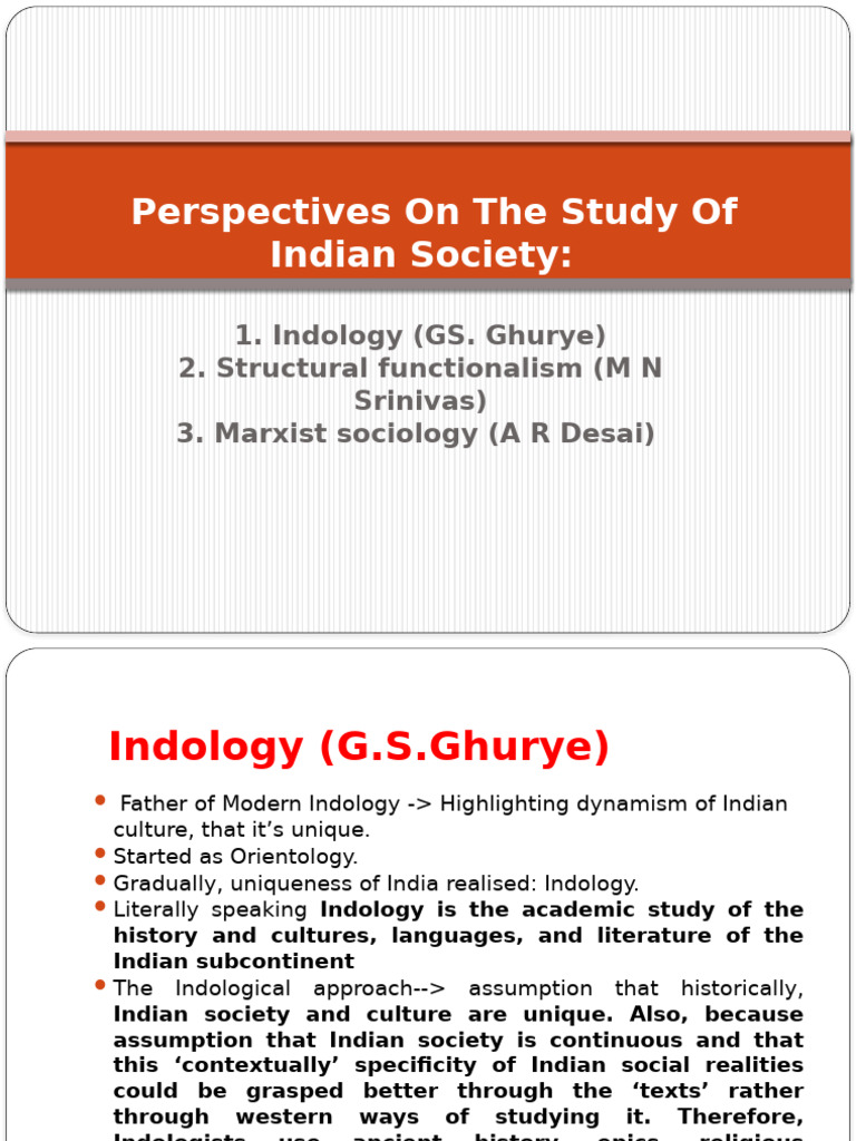 G.S. Ghurye: Pioneer of Indian Sociology | PDF | Poverty | Poverty ...