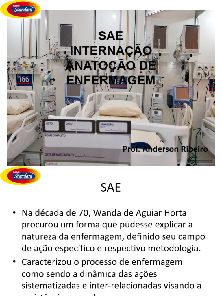 Anotação de Enfermagem em UTI | PDF | Enfermagem | Especialidades médicas