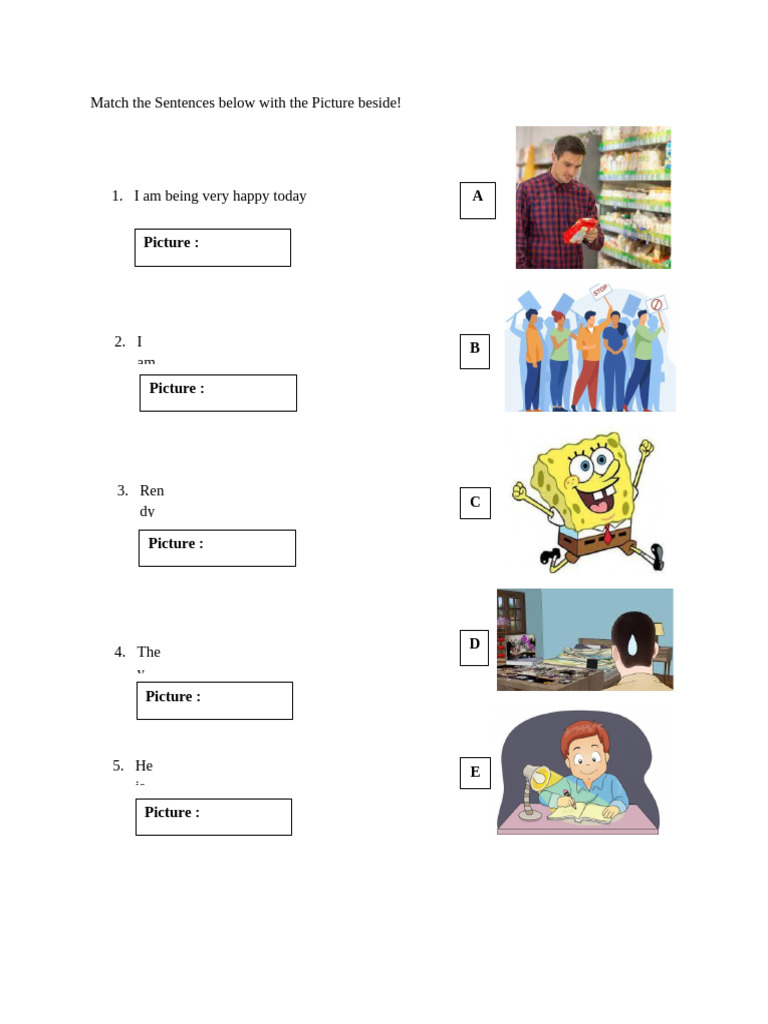 Soal Nominal Present Continuous Tense 1 Pdf