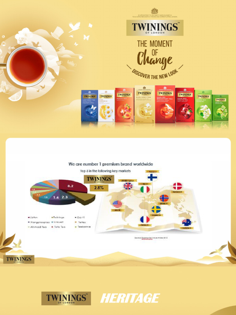 Twinings Tea: Heritage and Craftsmanship | PDF | Tea | Hot Drinks