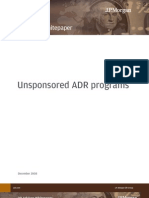 JP Morgan DR Whitepaper_Unsponsored ADR Programs