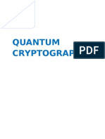 Quantum Cryptography