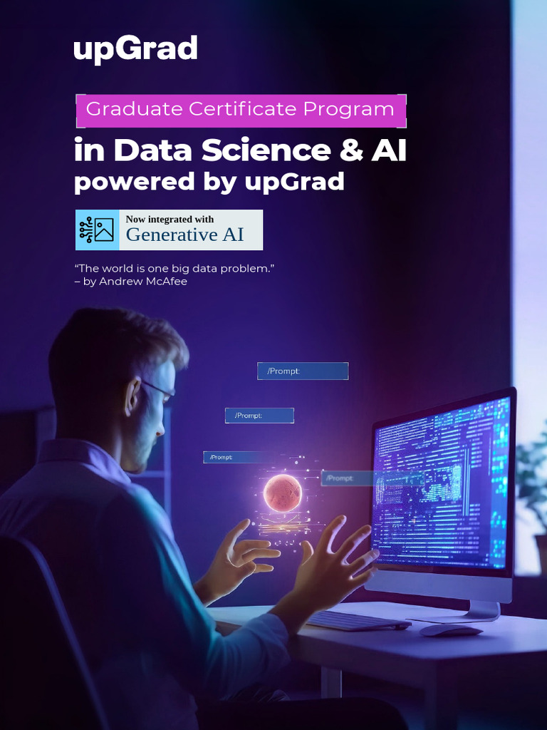 Graduate Certificate Program in Data Science by UpGrad PDF | PDF ...