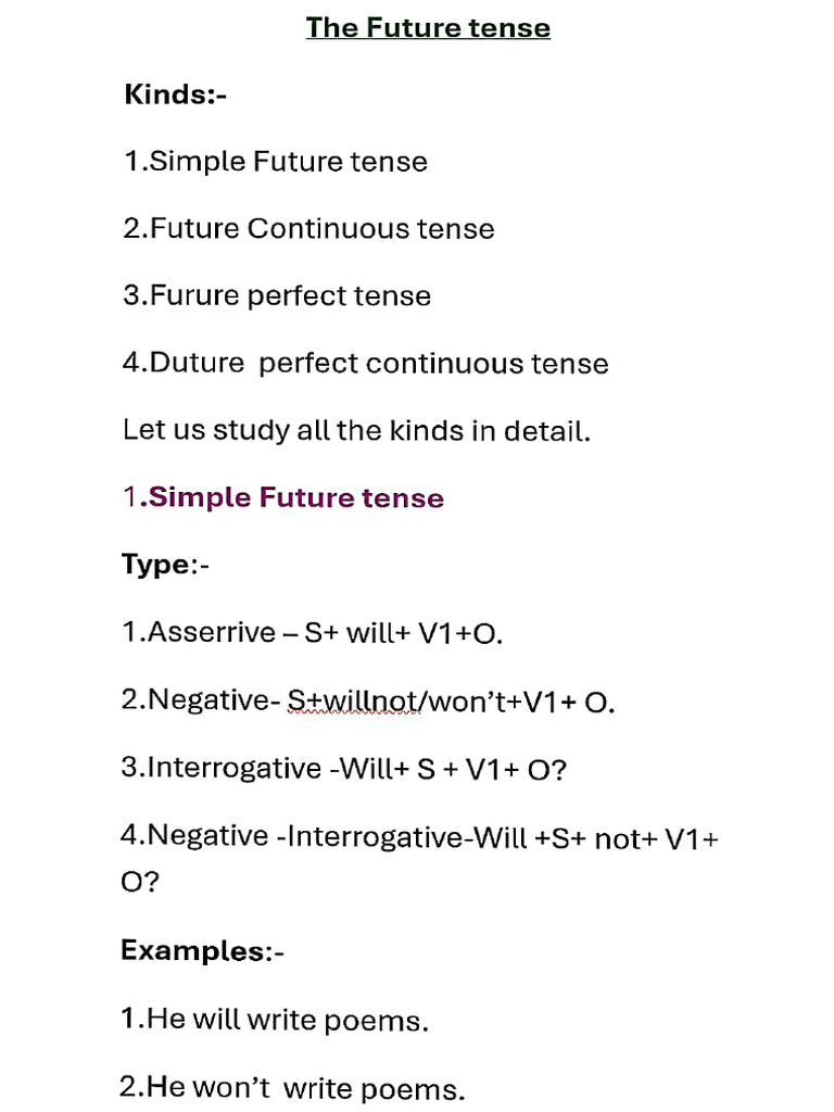 The Future Tense | PDF