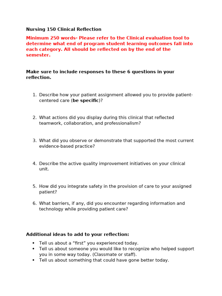 Week 8 Reflection | PDF