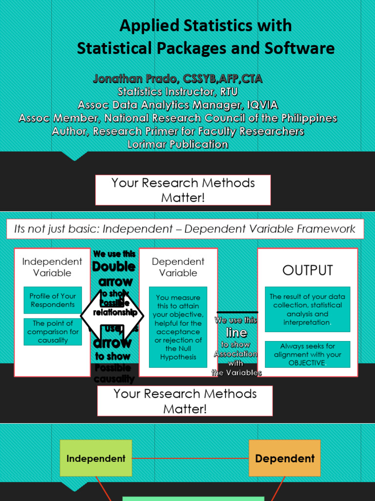 Research Methods in Applied Statistics | PDF | Statistics | Student's T ...