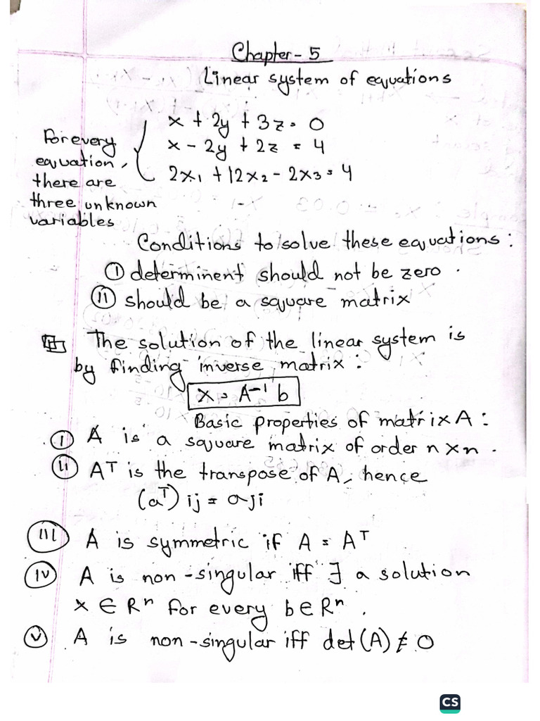 Chapter - 05 (Inverse Matrix Till LU Decomposition) | PDF