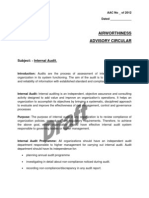 Draft AAC - Internal Audit