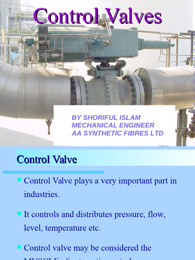 Comprehensive Guide to Control Valves | PDF | Valve | Hydraulics