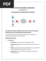 ATM Network Architecture Overview | PDF | Asynchronous Transfer Mode ...