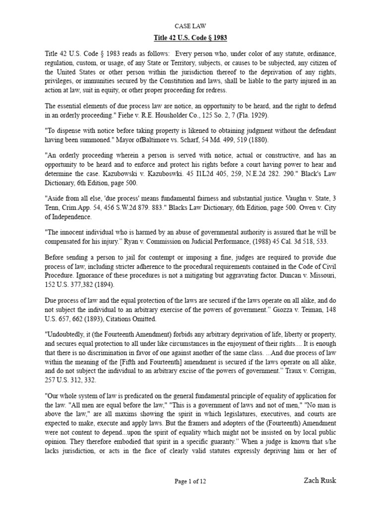 42 U S CODE 1983 visual data 8