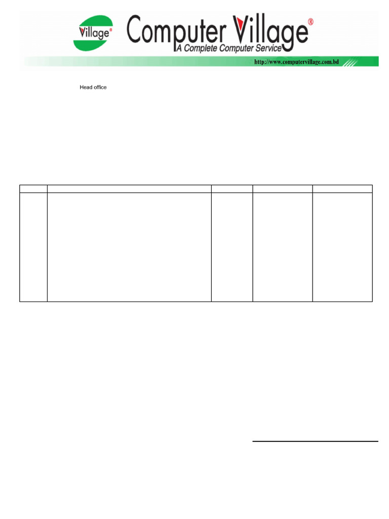Invoice for DELL Products in Chattogram | PDF