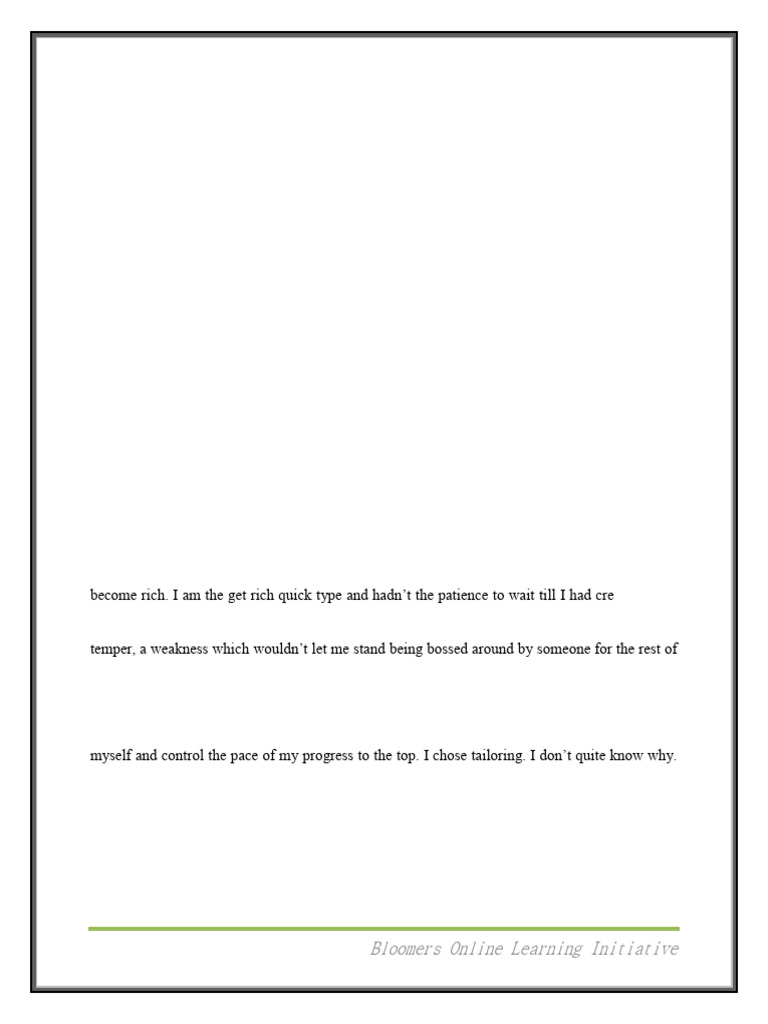 Summary Writing Sample | PDF