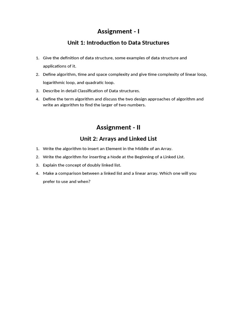 Data Structures and Algorithms Overview | PDF | Queue (Abstract Data ...