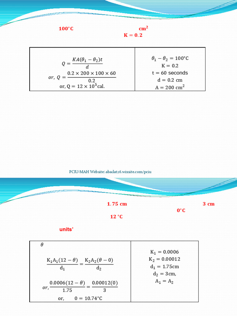 Math-1 Transmission of Heat | PDF | Heat Transfer | Heat