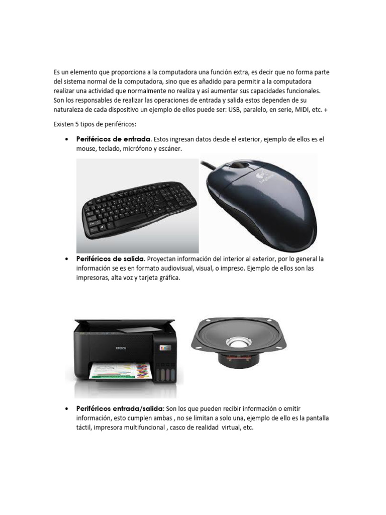 Periférico 70733 | PDF | Periférico | Hardware de la computadora