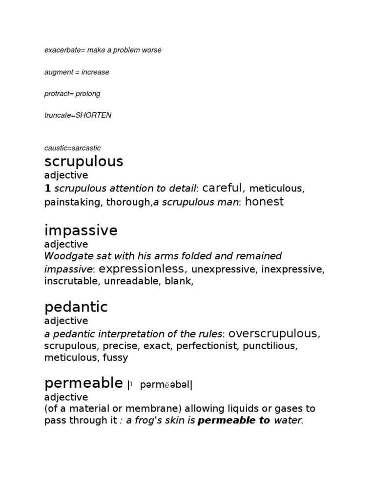 Understanding Scrupulousness | PDF