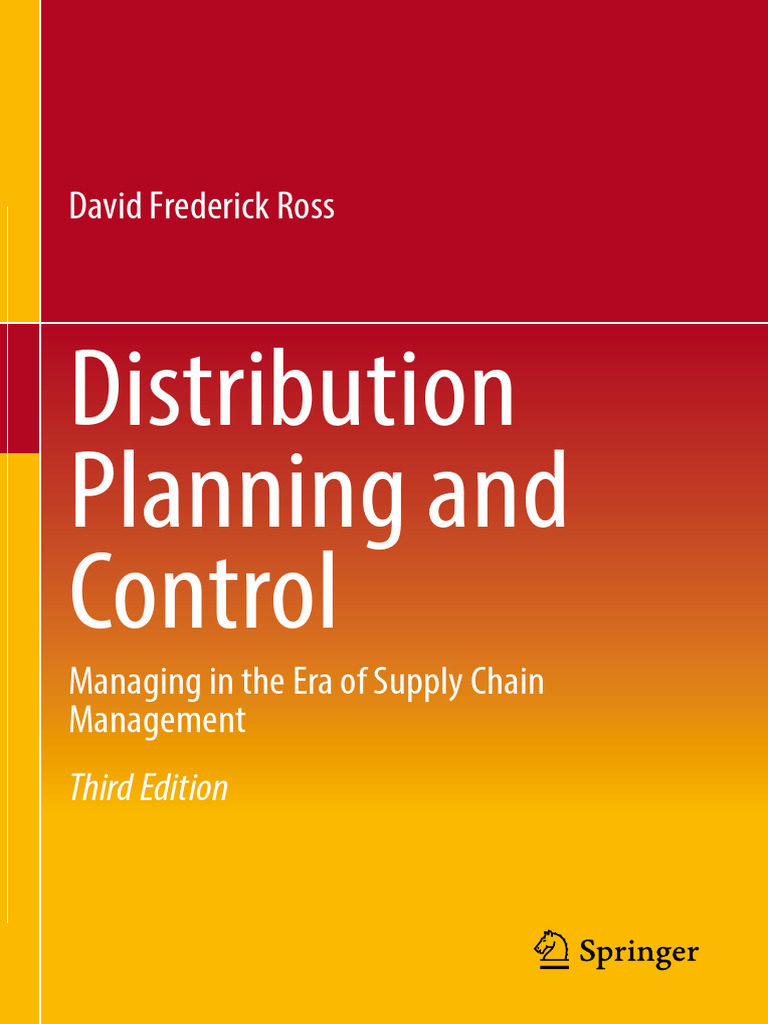 Distribution Planning in Supply Chains | PDF | Supply Chain Management ...