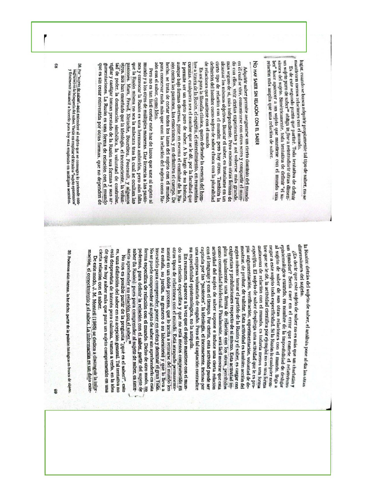 Charlot+Pp+68+a+73+La+Relación+Con+El+Saber+Elementos+Para+Una+Teoría | PDF