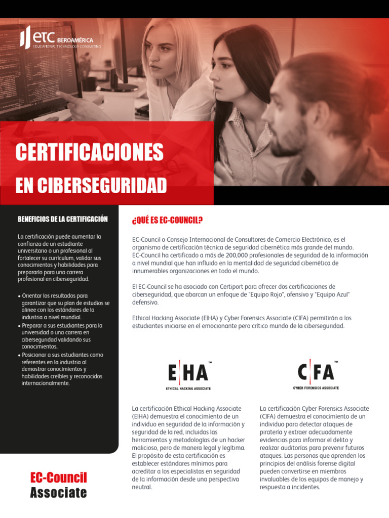Certificaciones EC-Council en Ciberseguridad | PDF | La seguridad ...