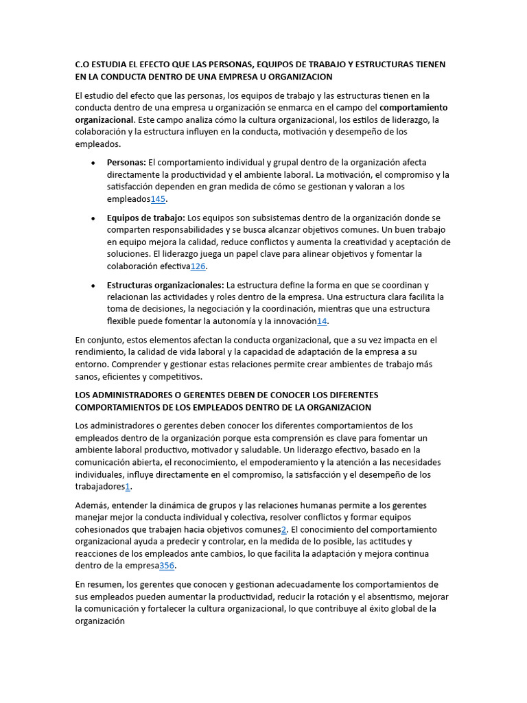 Comporta Iento | PDF | Comportamiento | Business