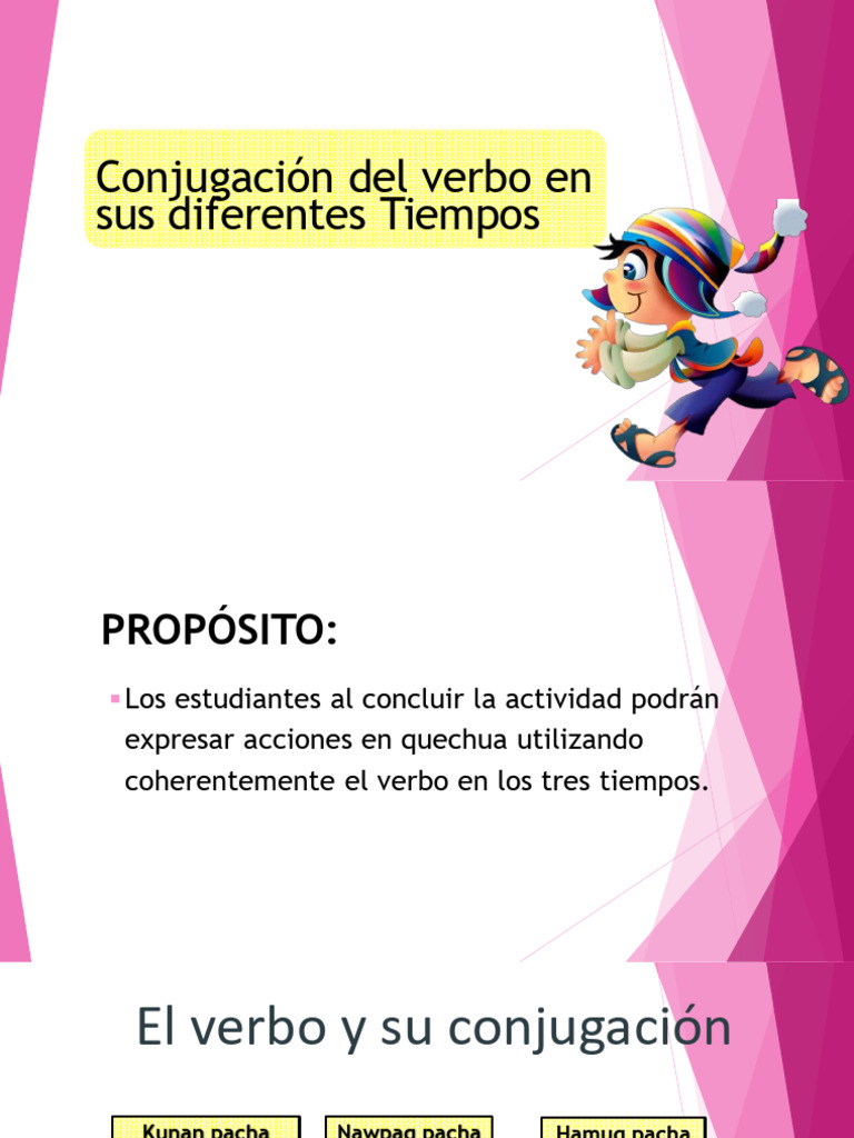 Conjugación del verbo "concluir" en Quechua | PDF | Verbo | Conjugación ...