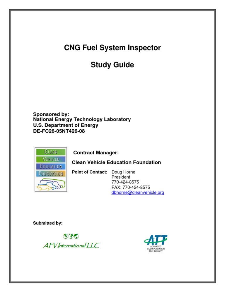 Csa Study Guide Final 1.27.09 | PDF | Leak | Valve