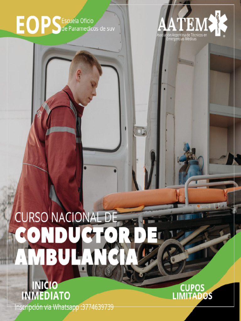 Curso de Conductor de Ambulancia | PDF | Ambulancia
