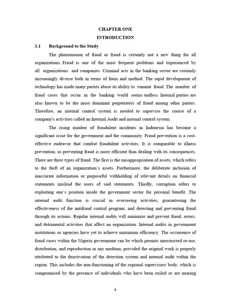 The Effect of Audit and Internal Control in Fruad Prevention and ...